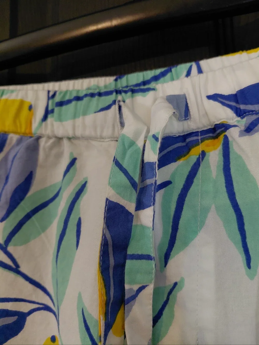 Printfresh Sz. M Lemon Zest 100% Organic Cotton Long PJ Set